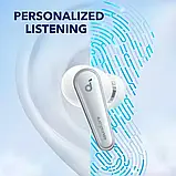 Наушники Anker SoundCore Liberty 4 White Hi-Res 360° BT5.3 ANC 9/28ч, фото 6