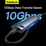 Зовнішня кишеня Baseus M2 SSD Case NVME SATA Dual Protocol USB 3.2 Gen2, фото 6