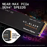 SSD Disk Western Digital Black SN850X 2TB NVMe 2280 PCIe4x4 7300MB/s, фото 4