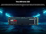 SSD-диск Samsung 990 PRO 1 TB V-NAND MLC M.2 NVMe 2280 (MZ-V9P1T0BW), фото 3