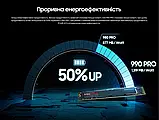 SSD-диск Samsung 990 PRO 1 TB V-NAND MLC M.2 NVMe 2280 (MZ-V9P1T0BW), фото 5