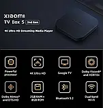 НОВИНКА! Xiaomi TV Box S 4K 2nd Gen 2023 SmartTV Mi (MDZ-28-AA), фото 3
