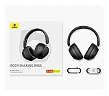 Наушники Baseus Bass 30 Max White Bluetooth 5.3 40mm 50H Low Latency, фото 9