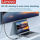 Type-C Хаб Lenovo 5in1 (3*USB3.0 + Type C + HDMI) HUB Adapter S705, фото 3
