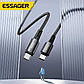 USB кабель на 240W Type-C на Type-C Essager Sunset Data cable (1m, 240W, 5А). Black, фото 8