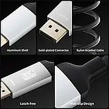 Кабель USB-C to DisplayPort DP1.4 1.2m 8K 60hz 4K 144hz Thunderbolt 3, фото 8