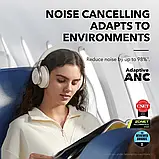 Навушники Anker Soundcore Space One Hi-Res Audio LDAC ANC 55H White, фото 5