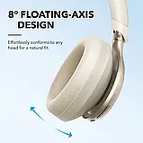Навушники Anker Soundcore Space One Hi-Res Audio LDAC ANC 55H White, фото 8