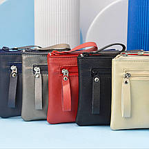 Чохол сумочка на блискавці для телефона універсальний два відділення 185*100*10 мм Червоний, фото 3