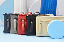 Чохол сумочка на блискавці для телефона універсальний два відділення 185*100*10 мм Червоний, фото 4