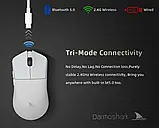 Ігрова мишка Motospeed Darmoshark M3 Black 26000DPI PAM3395 Wireless, фото 8