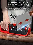 Точилка для ножів та ножиць з регулюванням кута заточування, фото 6