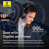 Наушники Baseus Bass 30 Max Black Bluetooth 5.3 40mm 50H Low Latency, фото 3