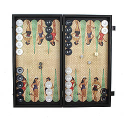 Нарди з комірками «Пін-ап», профі-фішки