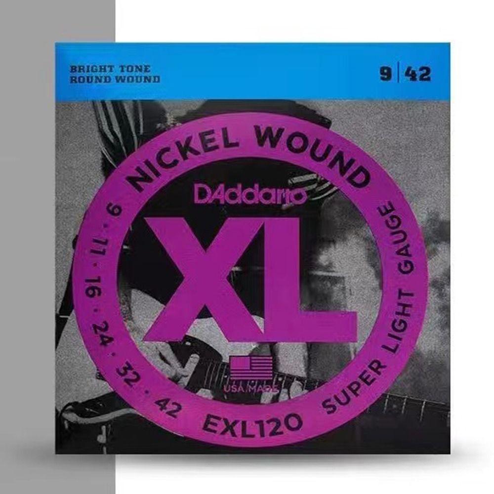Струни D'addario EXL120 для електрогітари (.009-.042)