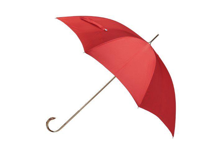 Парасолька жіноча подвійна червона, фото 1