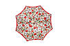 Парасолька жіноча подвійна червона, фото 2