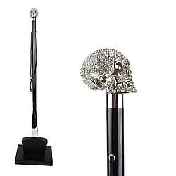 Ріжок для взуття «Череник у стразах», Silver