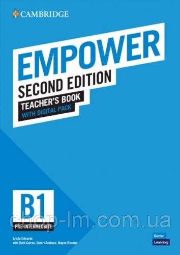 Cambridge Empower Second Edition B1 Pre-Intermediate Teacher's Book with Digital Pack / Книга для учителя
