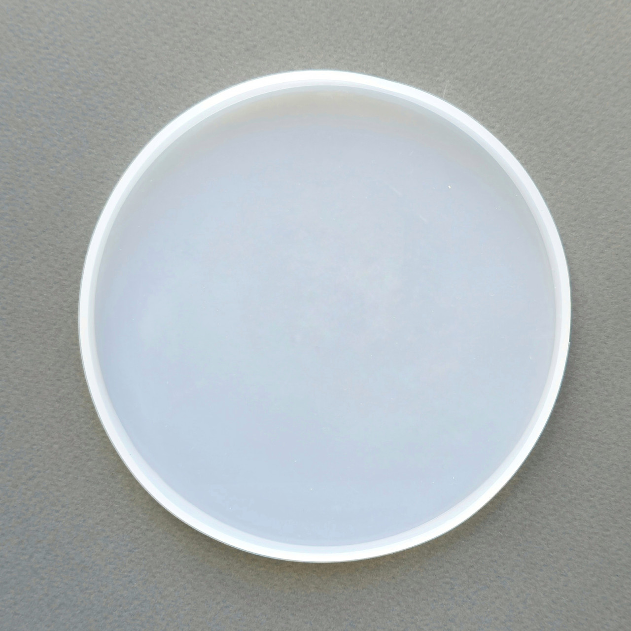 Круглый молд для эпоксидной смолы с ровным краем, диаметр 12 см (ID ...