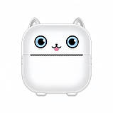 Кишеньковий принтер для фотографій bluetooth термопринтер дитячий принтер для телефону портативний принтер, фото 4