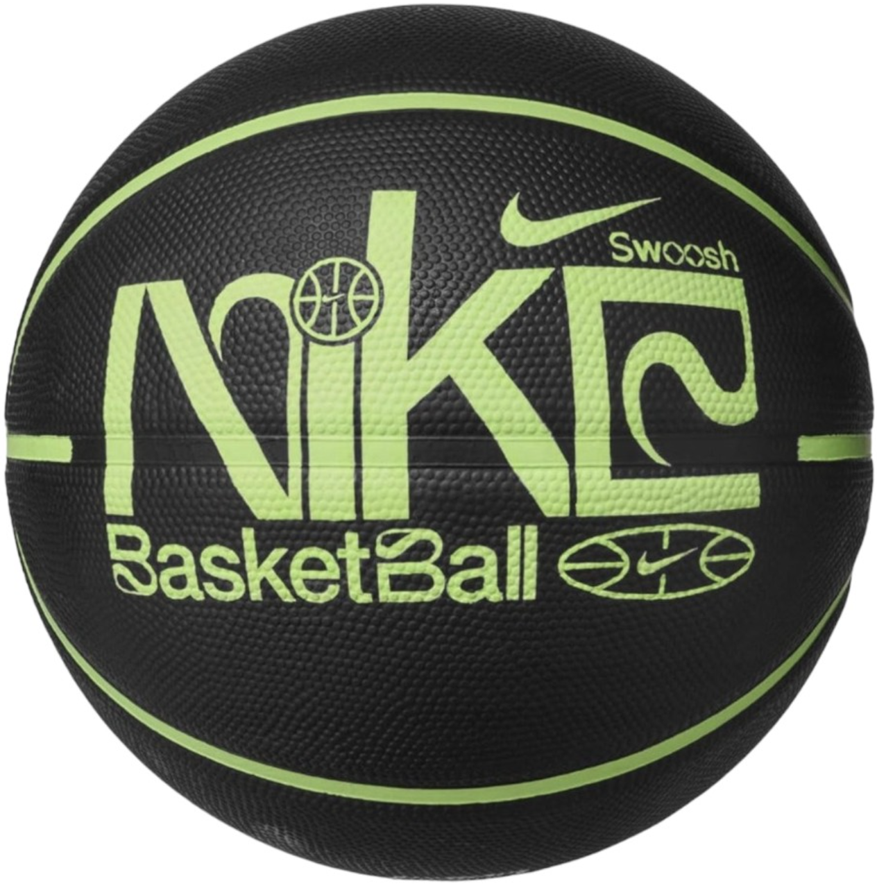 Баскетбольний м'яч Nike Everyday (розмір 6, чорний) N.100.4371.060.06