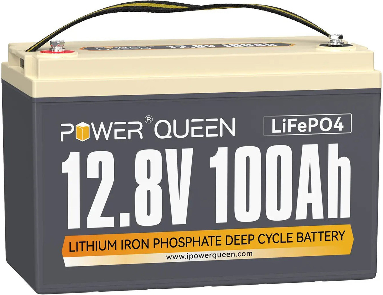 Акумулятор lifePo4 100А·год 12.8V PowerQueen (Німеччина)
