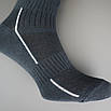 Шкарпетки чоловічі трекінгові 6 пар бавовна сірі розмір 39-42 арт.11001ds 82Н.6, фото 9