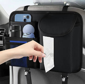 Органайзер на сидіння для машини / Органайзер на спинку сидіння / Сумка-організатор в салон