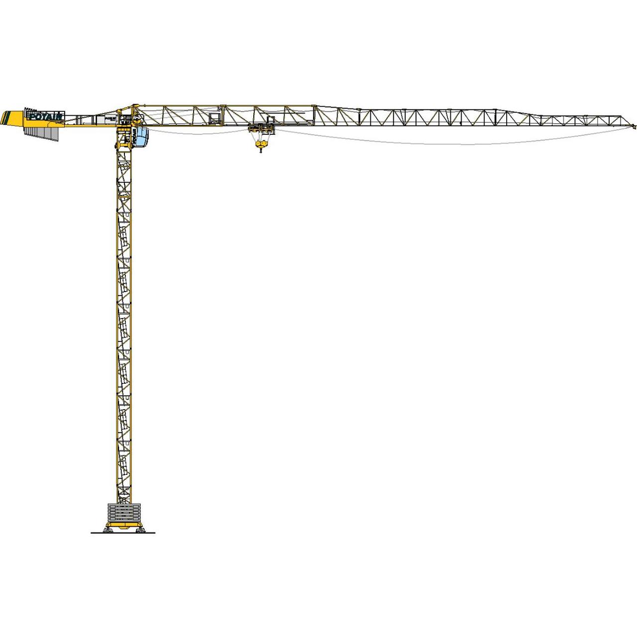 Баштові крани Potain TOPLESS MDT CCS, фото 1