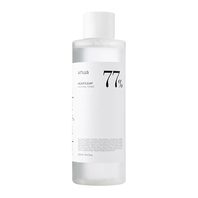 Заспокійливий тонер для обличчя ANUA Heartleaf 77% Soothing Toner 250ml
