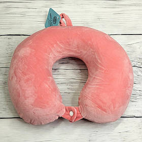 Ортопедична подушка для подорожей Malloory Home рожева