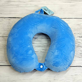 Ортопедична подушка для подорожей Malloory Home блакитна