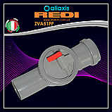 Каналізаційний зворотний клапан поліпропіленовий діаметр 50 мм Redi ZVA51PP, фото 5