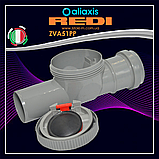 Каналізаційний зворотний клапан поліпропіленовий діаметр 50 мм Redi ZVA51PP, фото 6