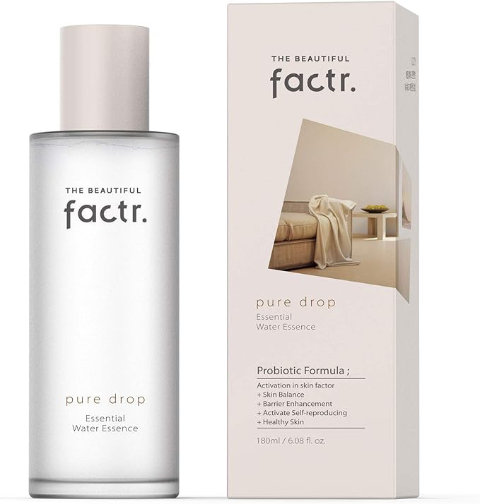 Есенціальний-тонер для обличчя з пре і пробіотиками The Beautiful Factr Essential Water Essence 180ml