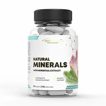 Мінерали Gold Labs Natural Minerals with horsetail extract 90 таблеток
