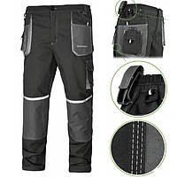 Штаны рабочие мужские, спецодежда повседневная демисезонная, униформа рабочая, роба защитная для работников
