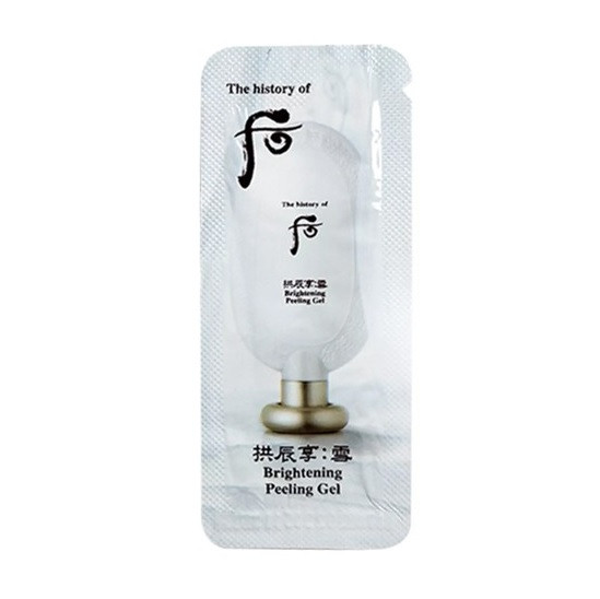Освітлюючий пілінг гель для обличчя The History of Whoo Brightening Peeling Gel пробник 1 мл, фото 1