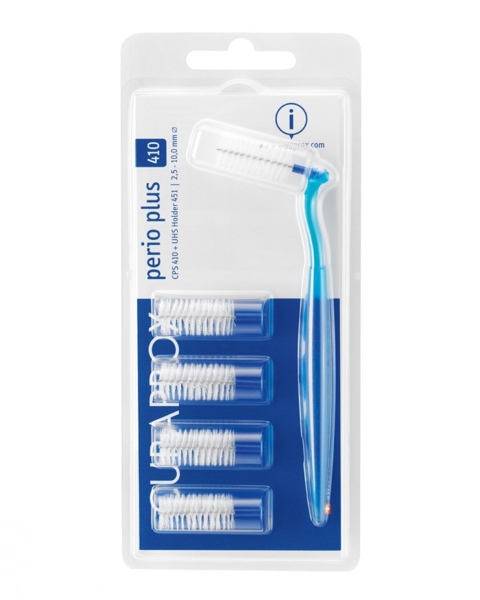 Міжзубні йоржики Curaprox Perio Plus CPS 410 SET 2,5 мм / 10,0 мм