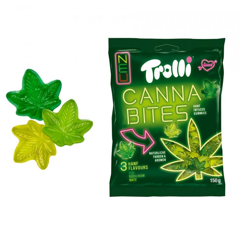 Желейна конопелька Trolli Canna Bites, 100 г