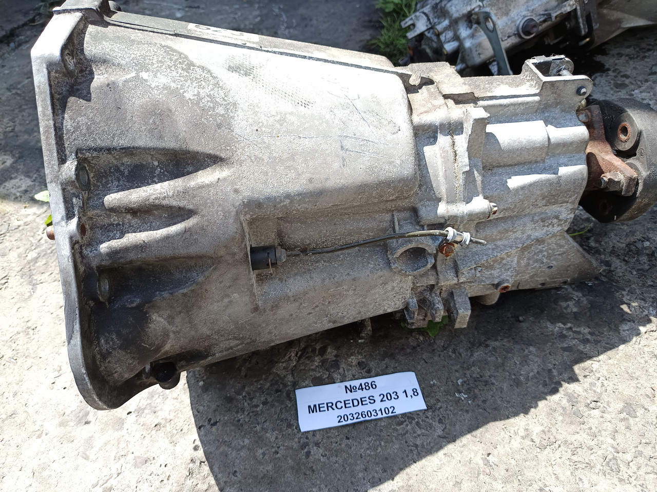 №486 Коробка передач 2032603102 для Mercedes 203 1.8
