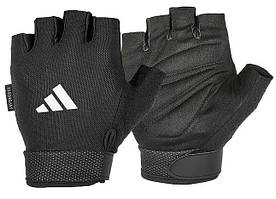 Рукавички для тренінгу Adidas Essential Adjustable Gloves чорний Уні L