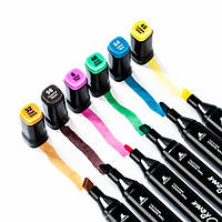 Набір художніх маркерів для малювання, Набір маркерів для творчих робіт, Двосторонній фломастер-маркер KH-52