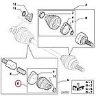 Пильник шруса внутрішній 28x78 на Renault Trafic 2, Opel Vivaro A (2006-2014), 7701209260, фото 3