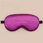 Маска для сну із шовку Silenta Silk Лілова + беруші, фото 2