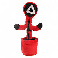 Повторюшка dancing cactus, Плюшевий декоративний кактус Танцуюча кактус кактус іграшка музична AI-70