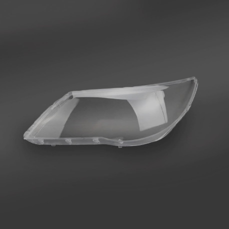 Пластикове скло фари Volkswagen Tiguan (5N) 2007-2011 ліве (водійське), фото 1