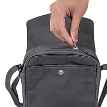 Міська плечова сумка Fjallraven Greenland Pocket (Khaki Dust), фото 4