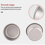 Чарка титанова Ti artisan 35 мл 3 шт, фото 4